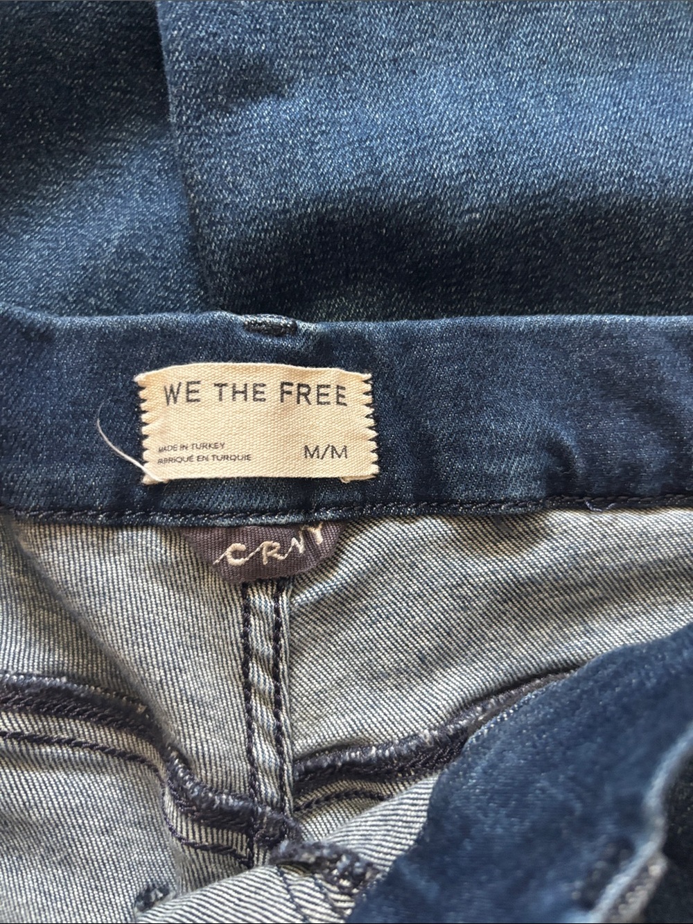 We The Free CRVY Infinite Stretch Pull On Jeans MEDIUM - Picture 7 of 7